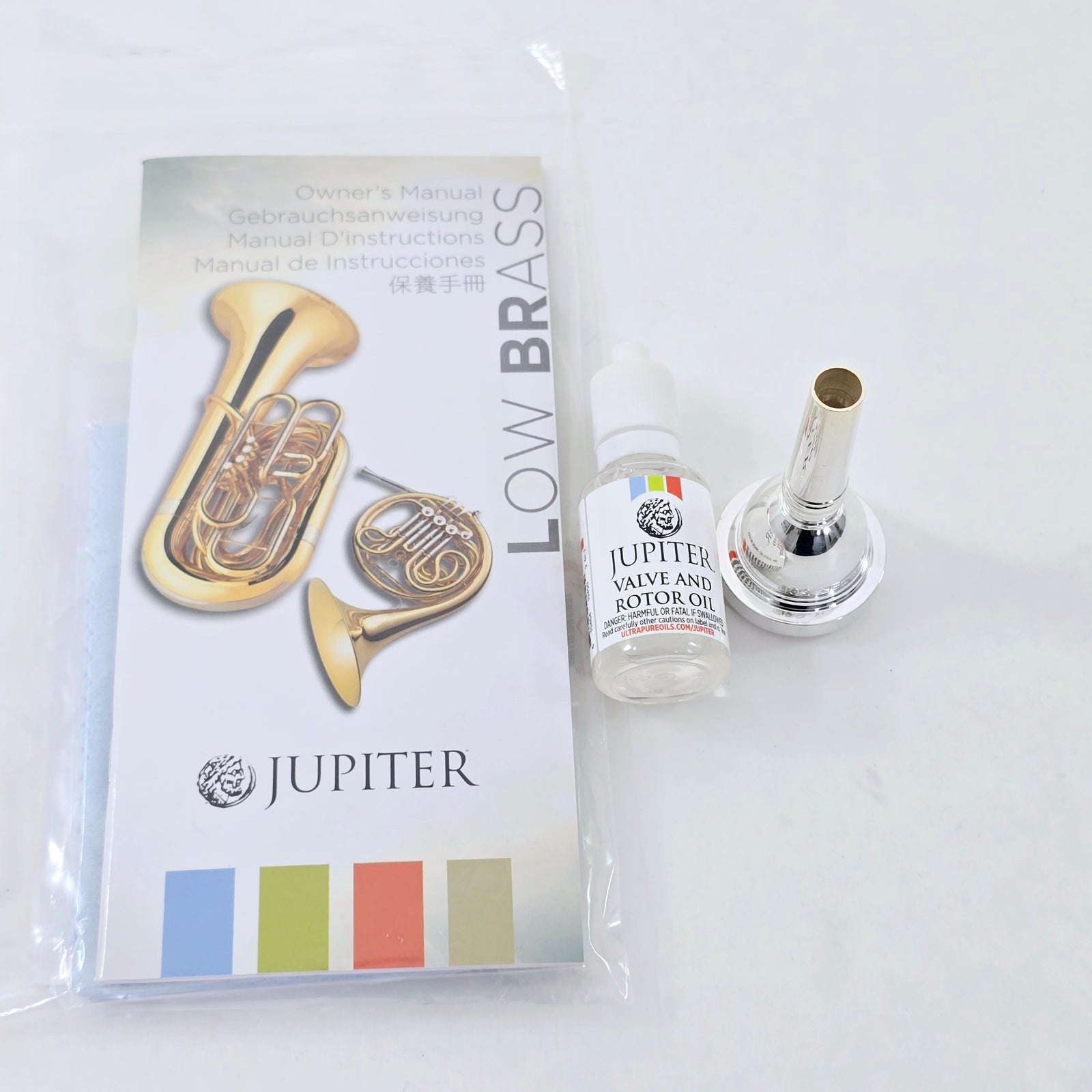 Jupiter Model JEP710S 3-Valve Bell Front Euphonium SN
