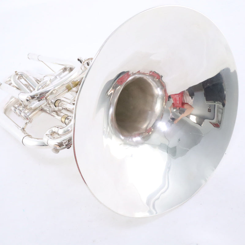 Jupiter Model JMP5050S Quantum Series Marching Mellophone SN UC07170 VERY GOOD- for sale at BrassAndWinds.com