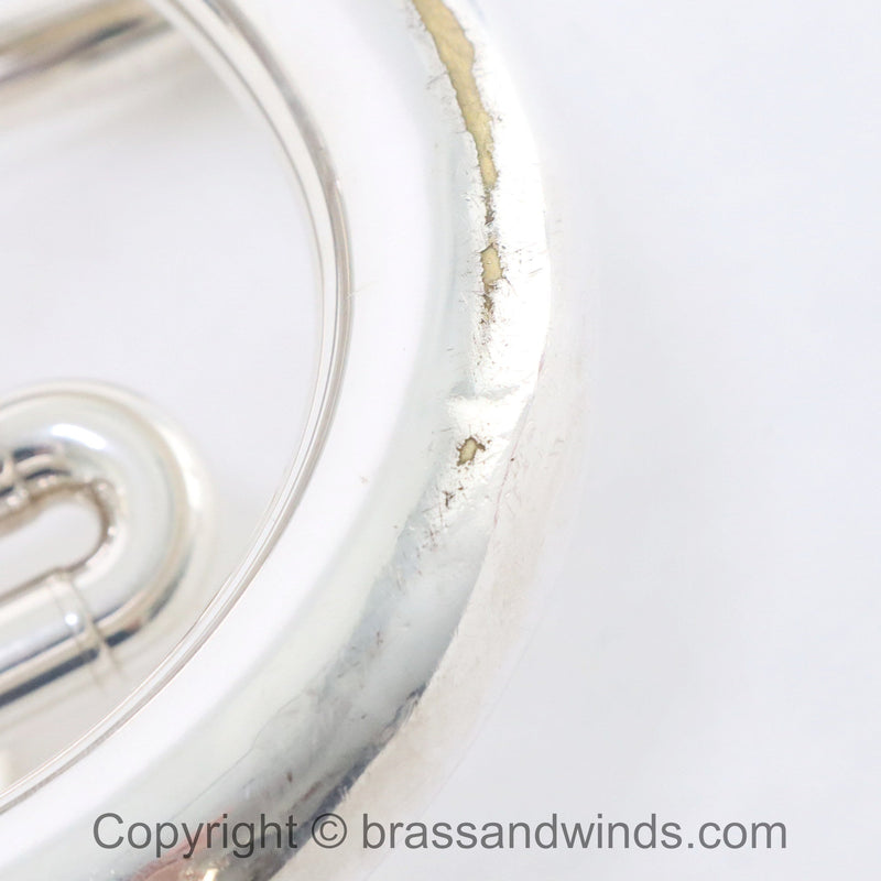 Jupiter Model JMP5050S Quantum Series Mellophone SN UC07166 VERY GOOD- for sale at BrassAndWinds.com