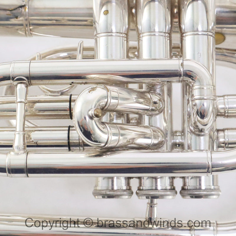 Jupiter Model JMP5050S Quantum Series Mellophone SN UC07166 VERY GOOD- for sale at BrassAndWinds.com