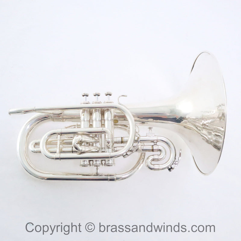Jupiter Model JMP5050S Quantum Series Mellophone SN UC07166 VERY GOOD- for sale at BrassAndWinds.com