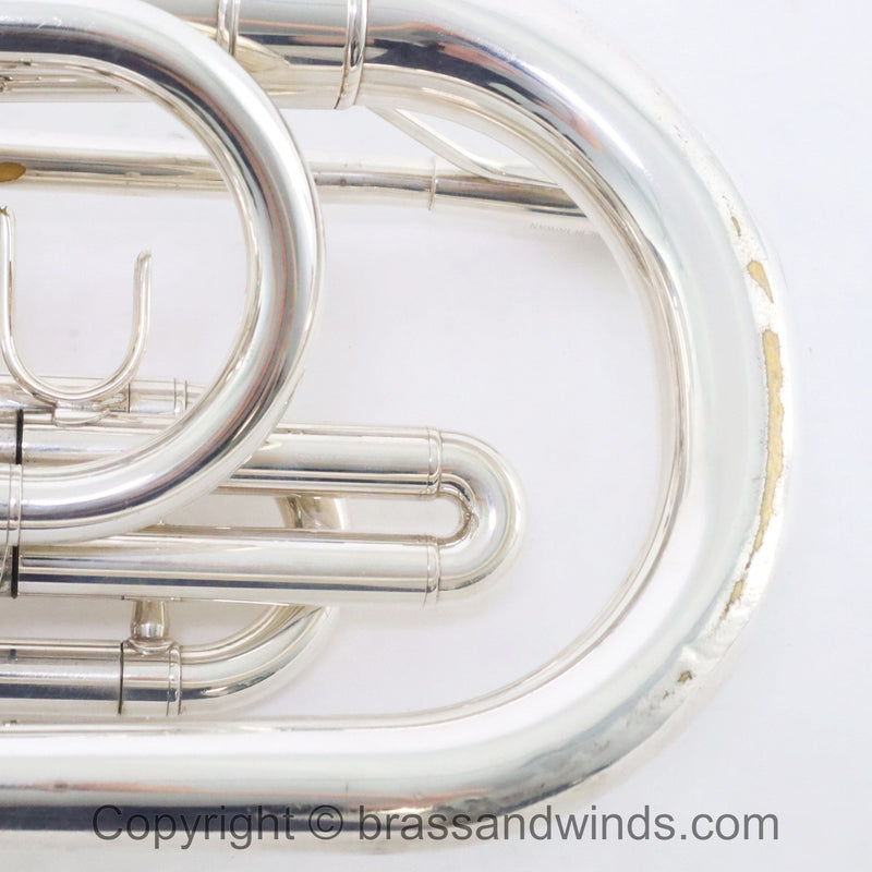 Jupiter Model JMP5050S Quantum Series Mellophone SN UC07166 VERY GOOD- for sale at BrassAndWinds.com