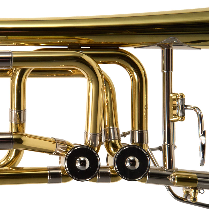 Jupiter Model JTB1180 Dual Rotor Bass Trombone SN EB03650 OPEN BOX- for sale at BrassAndWinds.com