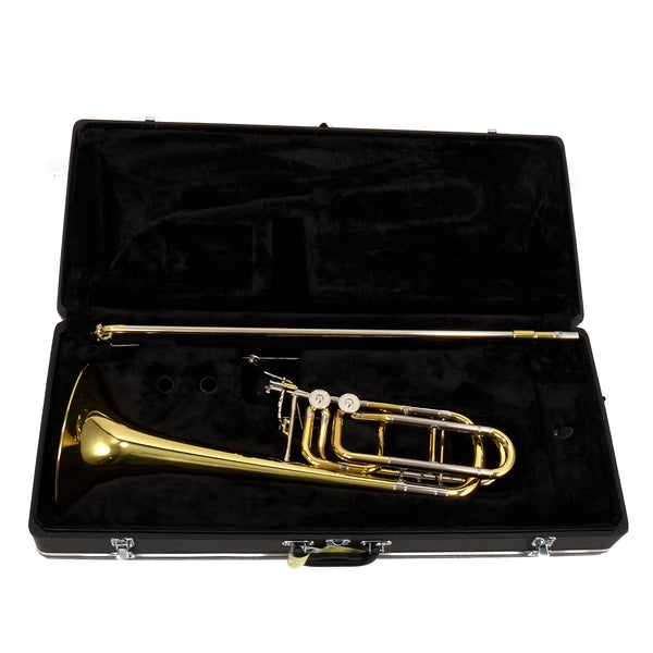 Jupiter Model JTB1180 Dual Rotor Bass Trombone SN EB03650 OPEN BOX- for sale at BrassAndWinds.com