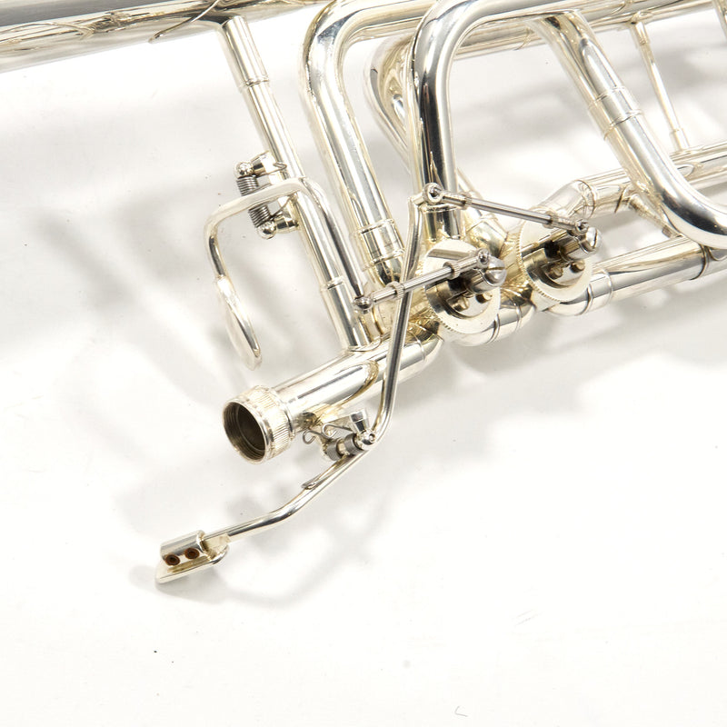 Jupiter Model JTB1180S Dual Rotor Bass Trombone SN CB03960 EXCELLENT- for sale at BrassAndWinds.com
