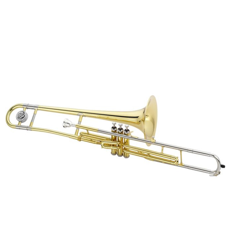 Jupiter Model JTB720VQ Valve C Trombone in Lacquer BRAND NEW- for sale at BrassAndWinds.com