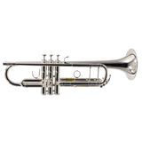 Jupiter Model JTR1160RSQ Intermediate Bb Trumpet in Silver Plate SN EA06781 OPEN BOX