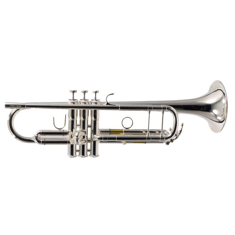 Jupiter Model JTR1160RSQ Intermediate Bb Trumpet in Silver Plate SN EA06781 OPEN BOX