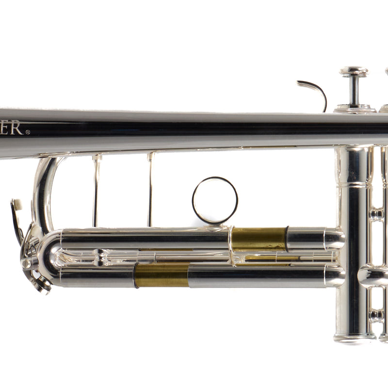 Jupiter Model JTR1160RSQ Intermediate Bb Trumpet in Silver Plate SN EA06781 OPEN BOX