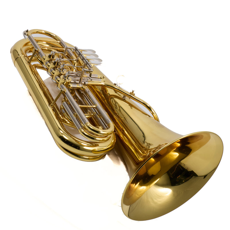 Jupiter Model JTU1140 4-Valve Rotary 3/4 BBb Tuba SN OC04767 OPEN BOX- for sale at BrassAndWinds.com