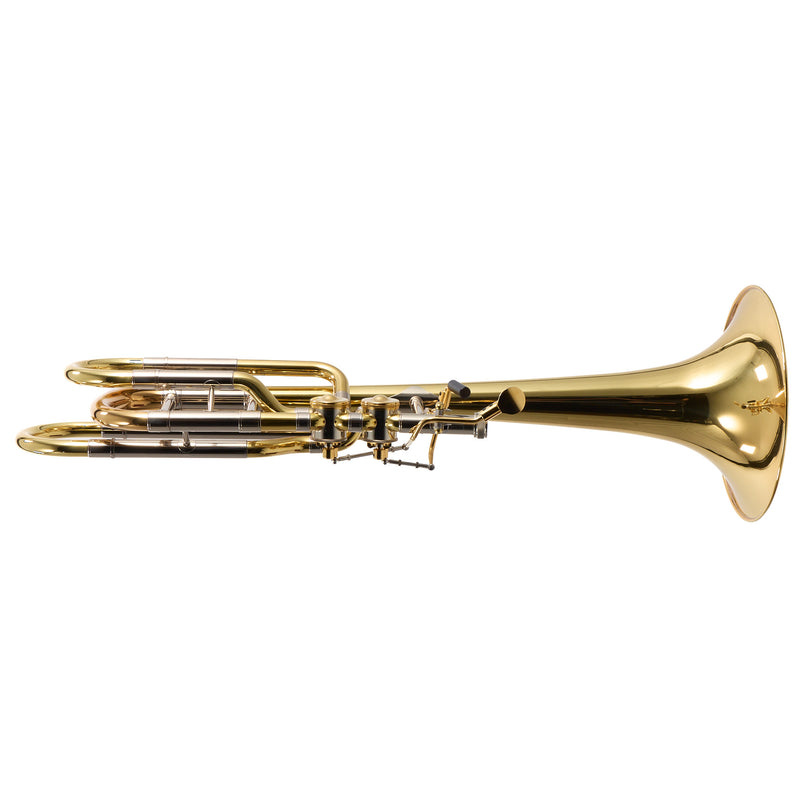 Jupiter XO Model 1240L Professional Dual Rotor Bass Trombone SN EB06269 OPEN BOX- for sale at BrassAndWinds.com