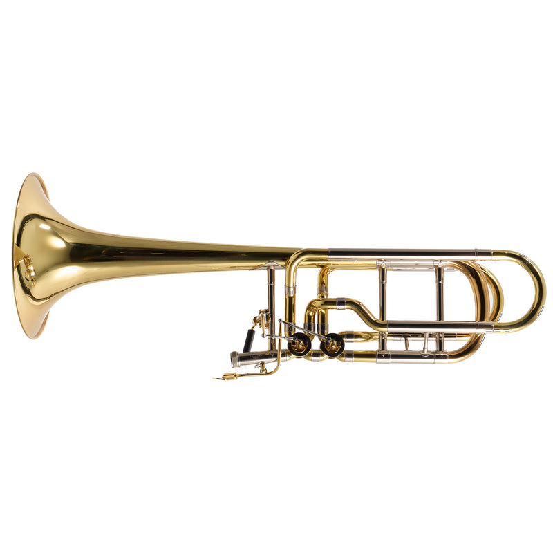 Jupiter XO Model 1240L Professional Dual Rotor Bass Trombone SN EB06269 OPEN BOX- for sale at BrassAndWinds.com