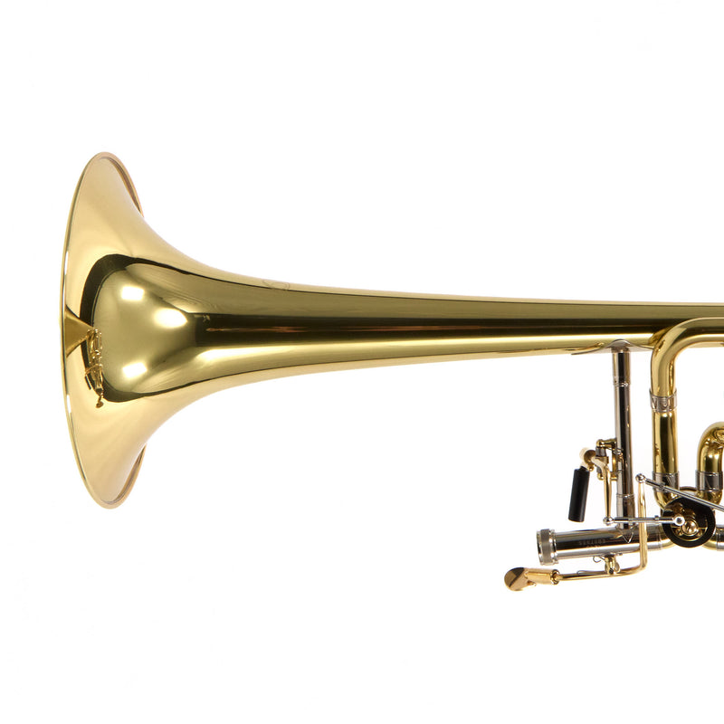 Jupiter XO Model 1240L Professional Dual Rotor Bass Trombone SN EB07986 OPEN BOX- for sale at BrassAndWinds.com