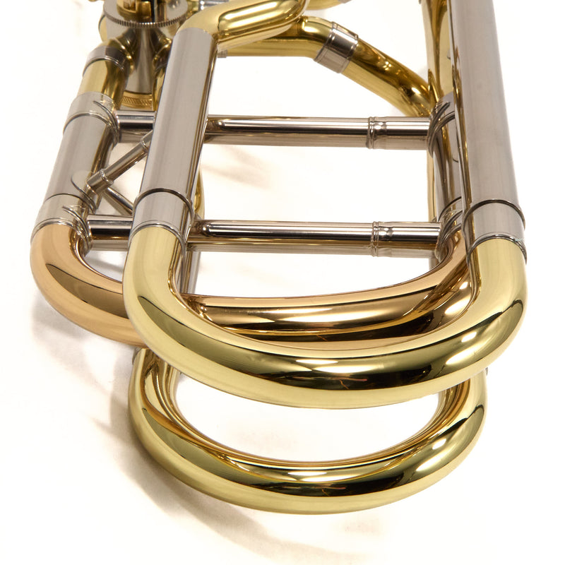 Jupiter XO Model 1240L Professional Dual Rotor Bass Trombone SN EB07986 OPEN BOX- for sale at BrassAndWinds.com