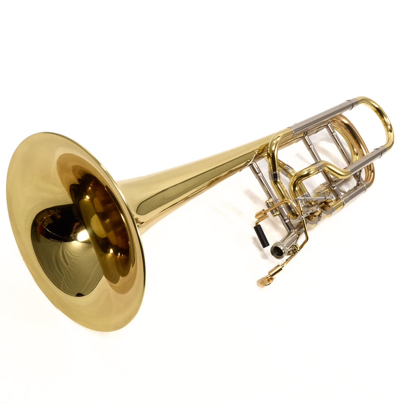 Jupiter XO Model 1240L Professional Dual Rotor Bass Trombone SN EB07986 OPEN BOX- for sale at BrassAndWinds.com