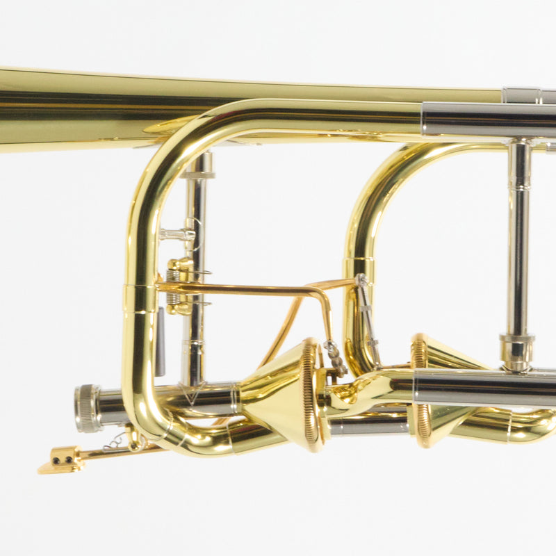Jupiter XO Model 1240L-T Bass Trombone with Dual Thayer Valves SN BB04579 OPEN BOX- for sale at BrassAndWinds.com