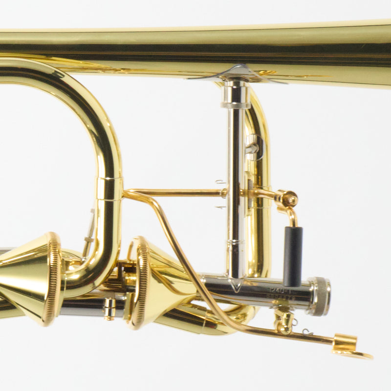 Jupiter XO Model 1240L-T Bass Trombone with Dual Thayer Valves SN BB04579 OPEN BOX- for sale at BrassAndWinds.com
