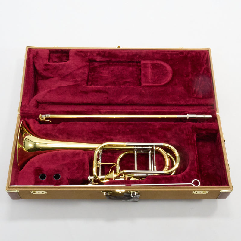 Jupiter XO Model 1240L-T Bass Trombone with Dual Thayer Valves SN BB04579 OPEN BOX- for sale at BrassAndWinds.com