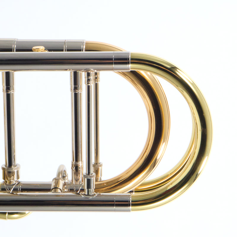 Jupiter XO Model 1240L-T Bass Trombone with Dual Thayer Valves SN EB08951 OPEN BOX- for sale at BrassAndWinds.com