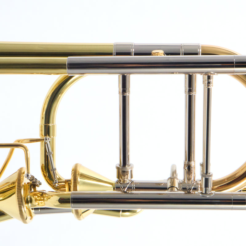 Jupiter XO Model 1240L-T Bass Trombone with Dual Thayer Valves SN EB08951 OPEN BOX- for sale at BrassAndWinds.com