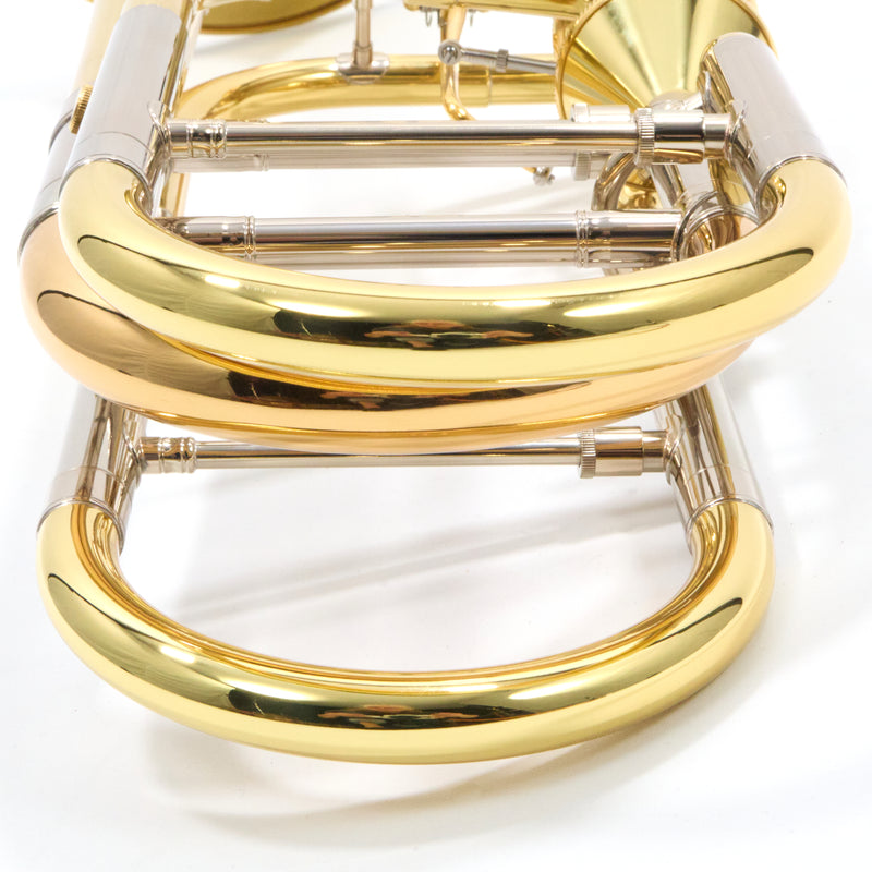 Jupiter XO Model 1240L-T Bass Trombone with Dual Thayer Valves SN EB08951 OPEN BOX- for sale at BrassAndWinds.com
