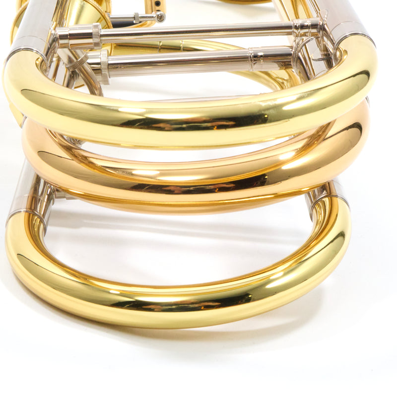 Jupiter XO Model 1240L-T Bass Trombone with Dual Thayer Valves SN EB08951 OPEN BOX- for sale at BrassAndWinds.com