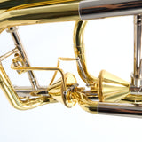 Jupiter XO Model 1240L-T Bass Trombone with Dual Thayer Valves SN EB08951 OPEN BOX- for sale at BrassAndWinds.com