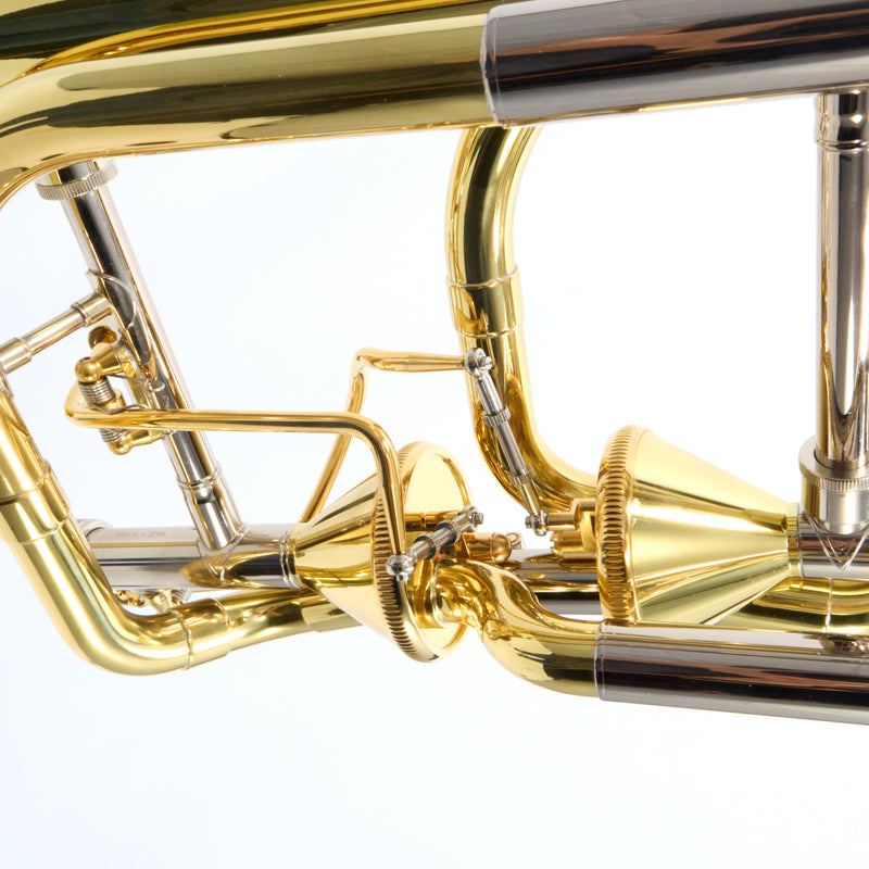 Jupiter XO Model 1240L-T Bass Trombone with Dual Thayer Valves SN EB08951 OPEN BOX- for sale at BrassAndWinds.com