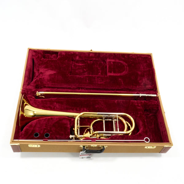Jupiter XO Model 1240L-T Bass Trombone with Dual Thayer Valves SN EB08951 OPEN BOX- for sale at BrassAndWinds.com