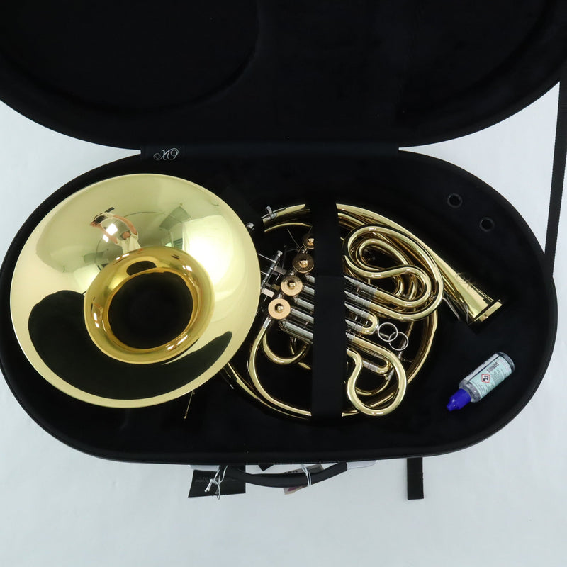 Jupiter XO Model 1650D Geyer Wrap French Horn w/ Screw Bell SN CC02867 EXCELLENT- for sale at BrassAndWinds.com