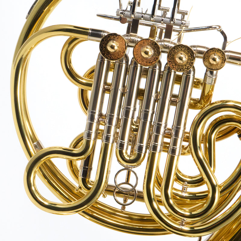 Jupiter XO Model 1650D Geyer Wrap Professional French Horn SN DC05163 OPEN BOX- for sale at BrassAndWinds.com