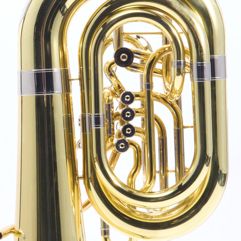 Jupiter XO Model 1680L Professional 5 Valve CC Tuba SN UC07650 EXCELLENT- for sale at BrassAndWinds.com