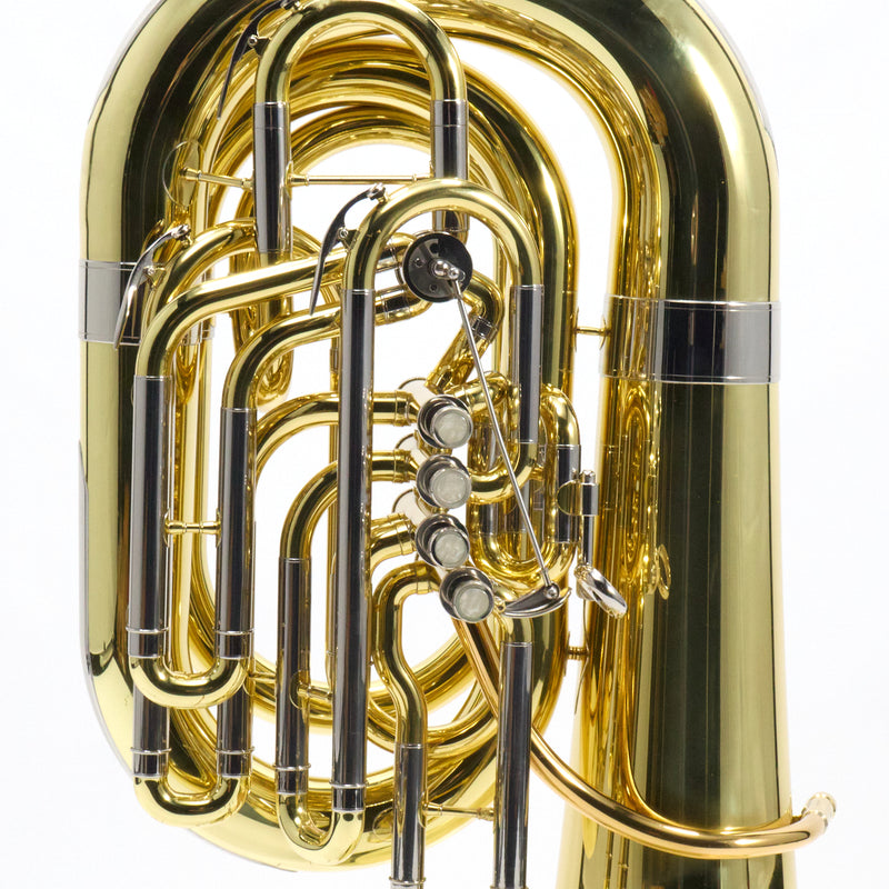 Jupiter XO Model 1680L Professional 5 Valve CC Tuba SN UC07650 EXCELLENT- for sale at BrassAndWinds.com