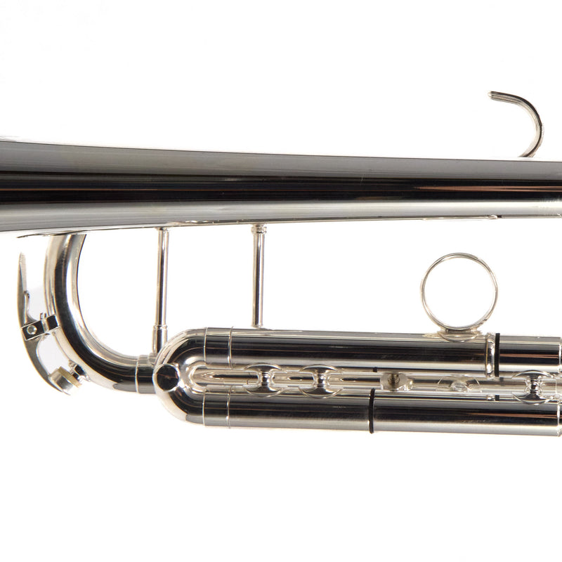 King Model 1117SP Marching Bb Trumpet in Silver Plate SN 659931 EXCELLENT- for sale at BrassAndWinds.com