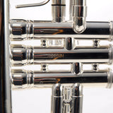 King Model 1117SP Marching Bb Trumpet in Silver Plate SN 659931 EXCELLENT- for sale at BrassAndWinds.com