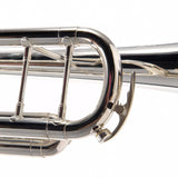 King Model 1117SP Marching Bb Trumpet in Silver Plate SN 659931 EXCELLENT- for sale at BrassAndWinds.com