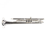 King Model 1117SP Marching Bb Trumpet in Silver Plate SN 659931 EXCELLENT- for sale at BrassAndWinds.com
