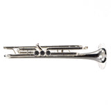 King Model 1117SP Marching Bb Trumpet in Silver Plate SN 659931 EXCELLENT- for sale at BrassAndWinds.com