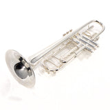 King Model 1117SP Marching Bb Trumpet in Silver Plate SN 659931 EXCELLENT- for sale at BrassAndWinds.com