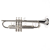 King Model 1117SP Marching Bb Trumpet in Silver Plate SN 659931 EXCELLENT- for sale at BrassAndWinds.com