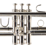 King Model 1117SP Marching Bb Trumpet in Silver Plate SN 659931 EXCELLENT- for sale at BrassAndWinds.com
