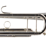 King Model 1117SP Marching Bb Trumpet in Silver Plate SN 659931 EXCELLENT- for sale at BrassAndWinds.com
