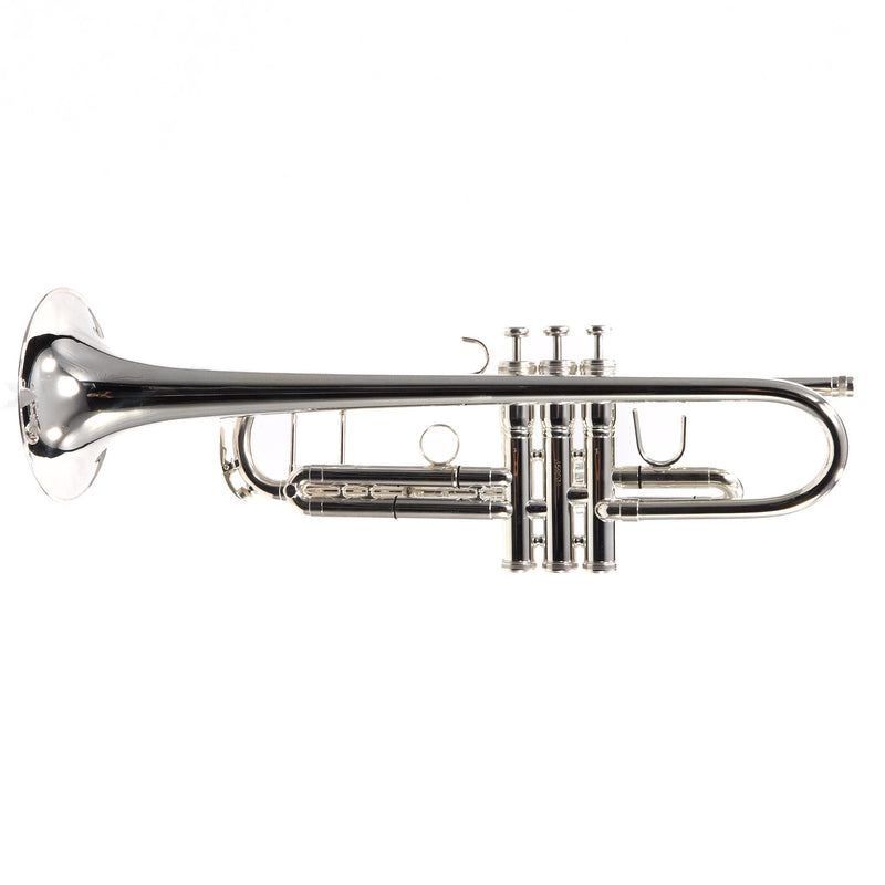 King Model 1117SP Marching Bb Trumpet in Silver Plate SN 659931 EXCELLENT- for sale at BrassAndWinds.com