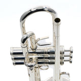 King Model 1117SP Marching Bb Trumpet in Silver Plate SN 660073 EXCELLENT- for sale at BrassAndWinds.com