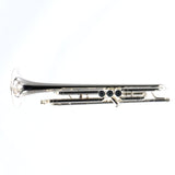 King Model 1117SP Marching Bb Trumpet in Silver Plate SN 660073 EXCELLENT- for sale at BrassAndWinds.com
