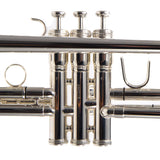 King Model 1117SP Marching Bb Trumpet in Silver Plate SN 660078 EXCELLENT- for sale at BrassAndWinds.com