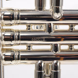 King Model 1117SP Marching Bb Trumpet in Silver Plate SN 660078 EXCELLENT- for sale at BrassAndWinds.com