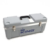 King Model 1117SP Marching Bb Trumpet in Silver Plate SN 660078 EXCELLENT- for sale at BrassAndWinds.com