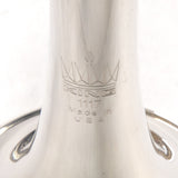 King Model 1117SP Marching Bb Trumpet in Silver Plate SN 660078 EXCELLENT- for sale at BrassAndWinds.com