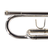 King Model 1117SP Marching Bb Trumpet in Silver Plate SN 660078 EXCELLENT- for sale at BrassAndWinds.com